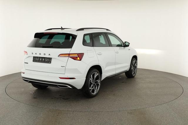 Skoda Karoq Sportline 4x4 2.0 TSI DSG Sportline, Pano, AHK, Navi, Matrix, Side, Winter, 5 J.-Garantie 
