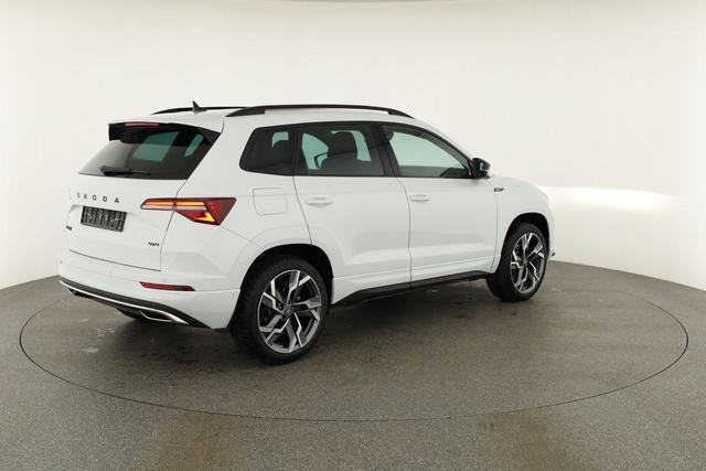Skoda Karoq Sportline 4x4 2.0 TSI DSG Sportline, Pano, AHK, Navi, Matrix, Side, Winter, 5 J.-Garantie 