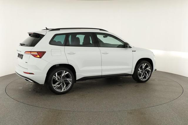 Skoda Karoq Sportline 4x4 2.0 TSI DSG Sportline, Pano, AHK, Navi, Matrix, Side, Winter, 5 J.-Garantie 