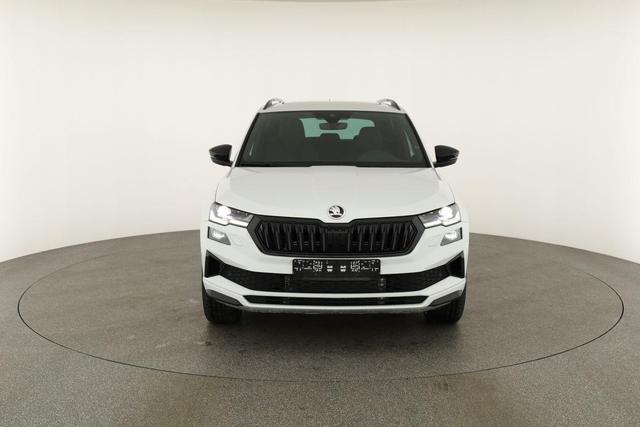 Skoda Karoq Sportline 4x4 2.0 TSI DSG Sportline, Pano, AHK, Navi, Matrix, Side, Winter, 5 J.-Garantie 