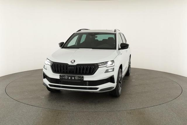 Skoda Karoq Sportline 4x4 2.0 TSI DSG Sportline, Pano, AHK, Navi, Matrix, Side, Winter, 5 J.-Garantie 