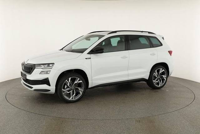 Skoda Karoq Sportline 4x4 2.0 TSI DSG Sportline, Pano, AHK, Navi, Matrix, Side, Winter, 5 J.-Garantie 