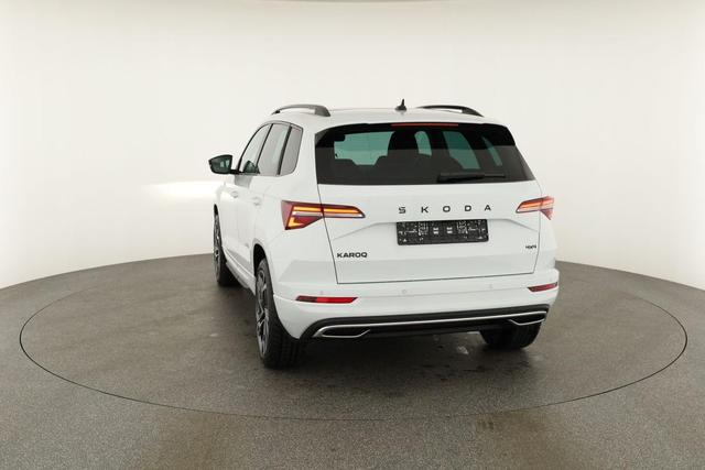 Skoda Karoq Sportline 4x4 2.0 TSI DSG Sportline, Pano, AHK, Navi, Matrix, Side, Winter, 5 J.-Garantie 