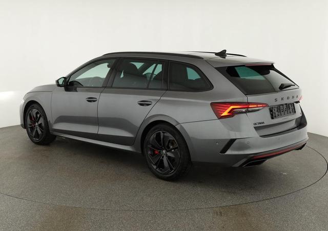 Skoda Octavia Combi 2.0 TSI 195 kW RS DSG, Pano, Standheizung, AHK, Navi, Matrix, Canton, Side, Winter, 5 J.-Garantie 