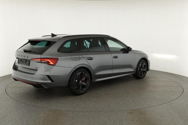 Skoda Octavia Combi 2.0 TSI 195 kW RS DSG, Pano, Standheizung, AHK, Navi, Matrix, Canton, Side, Winter, 5 J.-Garantie 