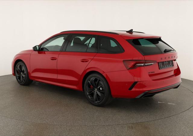 Skoda Octavia Combi 2.0 TSI 195 kW RS DSG, Pano, Standheizung, AHK, Navi, Matrix, Canton, Side, Winter, 5 J.-Garantie 