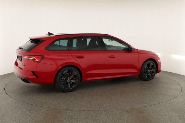 Skoda Octavia Combi 2.0 TSI 195 kW RS DSG, Pano, Standheizung, AHK, Navi, Matrix, Canton, Side, Winter, 5 J.-Garantie 