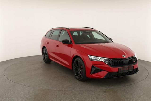 Skoda Octavia Combi 2.0 TSI 195 kW RS DSG, Pano, Standheizung, AHK, Navi, Matrix, Canton, Side, Winter, 5 J.-Garantie 