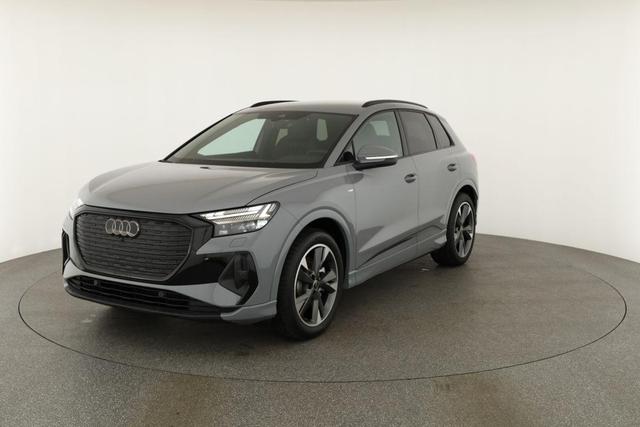 Audi Q4 e-tron 45 basis quattro S-LINE quattro, Navi, Matrix, Side, Kamera, el. Klappe, Winter. 20-Zoll 