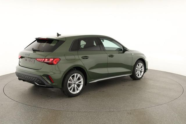Audi A3 Sportback TFSI 110 kW S line 35 S-tronic S-LINE, AHK, Matrix, Navi, el. Klappe, Kamera, Winter, 3 J.-Garantie 