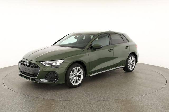 Audi A3 Sportback TFSI 110 kW S line 35 S-tronic S-LINE, AHK, Matrix, Navi, el. Klappe, Kamera, Winter, 3 J.-Garantie 