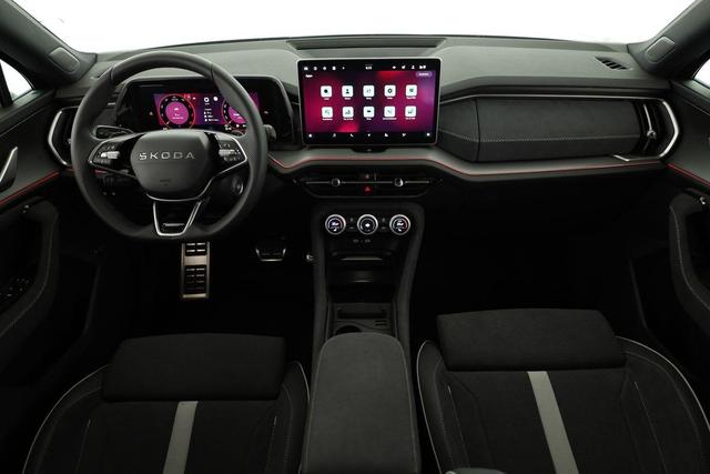 Skoda Kodiaq 2.0 TDI 142 kW 4x4 Sportline DSG Sportline, Pano, AHK, Navi, Matrix, el. Klappe, Side, Winter, 19-Zoll 