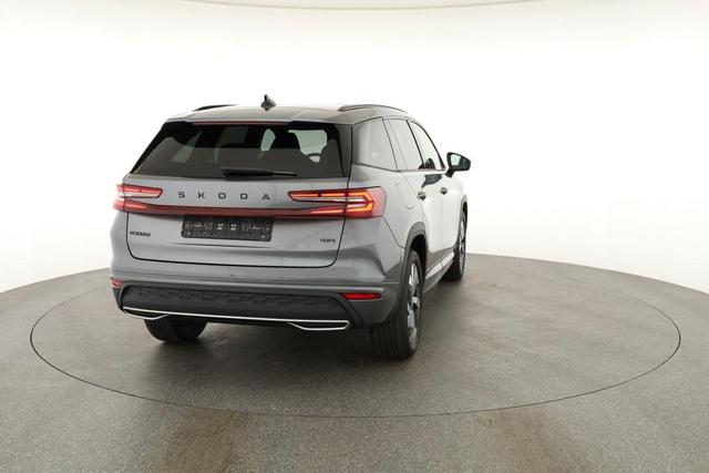 Skoda Kodiaq 2.0 TDI 142 kW 4x4 Sportline DSG Sportline, Pano, AHK, Navi, Matrix, el. Klappe, Side, Winter, 19-Zoll 