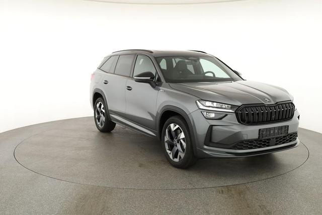 Skoda Kodiaq 2.0 TDI 142 kW 4x4 Sportline DSG Sportline, Pano, AHK, Navi, Matrix, el. Klappe, Side, Winter, 19-Zoll 