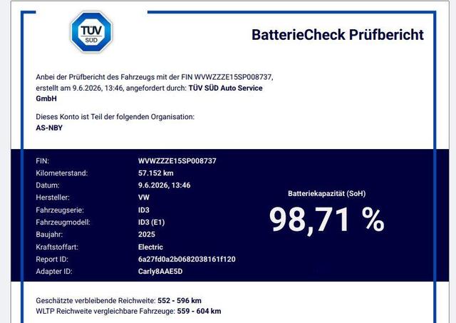 Volkswagen ID.3 GTX 210 kW kW, HuD, H&K, IQ.Light, Kamera, Winter, 20-Zoll 