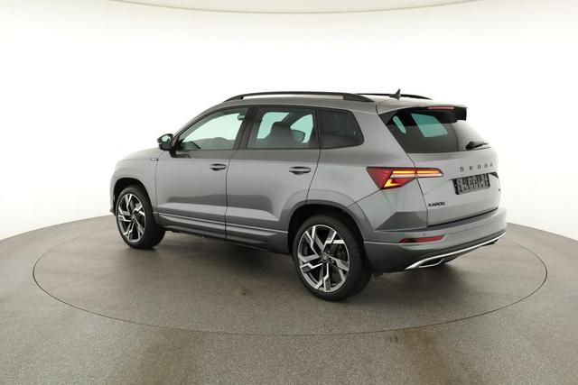 Skoda Karoq Sportline 4x4 2.0 TSI DSG Sportline, Pano, AHK, Navi, Matrix, Side, Winter, 5 J.-Garantie 