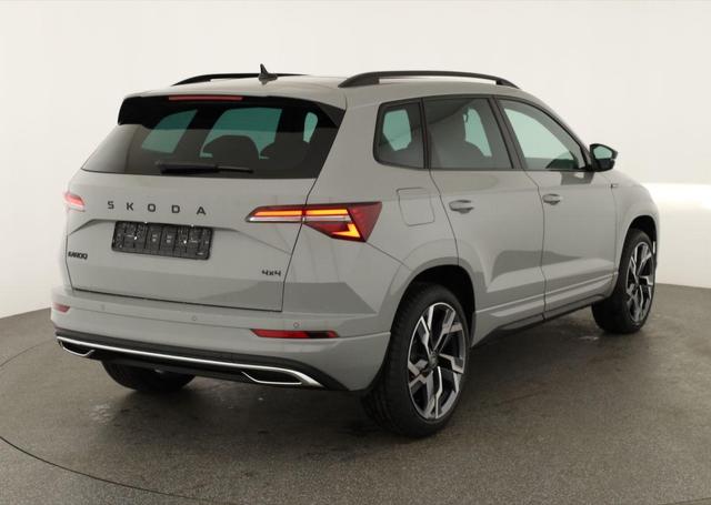 Skoda Karoq Sportline 4x4 2.0 TSI DSG Sportline, Pano, AHK, Navi, Matrix, Side, Winter, 5 J.-Garantie 
