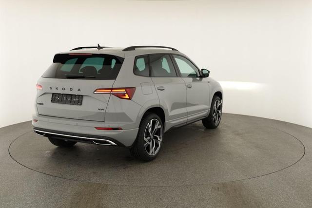 Skoda Karoq Sportline 4x4 2.0 TSI DSG Sportline, Pano, AHK, Navi, Matrix, Side, Winter, 5 J.-Garantie 
