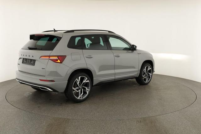 Skoda Karoq Sportline 4x4 2.0 TSI DSG Sportline, Pano, AHK, Navi, Matrix, Side, Winter, 5 J.-Garantie 