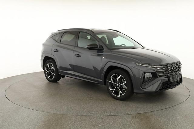Hyundai TUCSON 1.6 T-GDI DCT 4WD N-LINE, el. Klappe, Teilleder, Navi, Kamera, ACC 