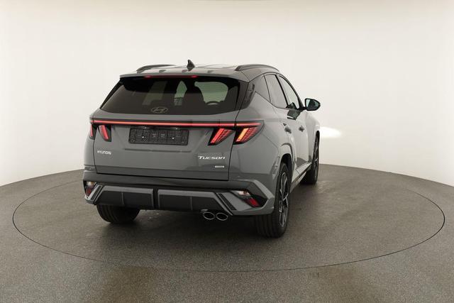Hyundai TUCSON 1.6 T-GDI DCT 4WD N-LINE, AHK, el. Klappe, Teilleder, Navi, Kamera, ACC 