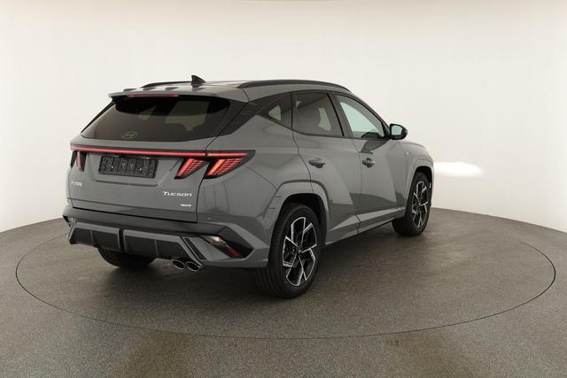 Hyundai TUCSON 1.6 T-GDI DCT 4WD N-LINE, AHK, el. Klappe, Teilleder, Navi, Kamera, ACC 