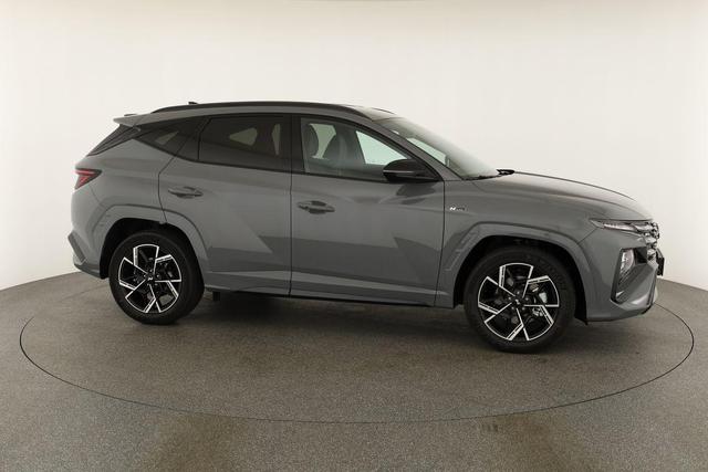 Hyundai TUCSON 1.6 T-GDI DCT 4WD N-LINE, AHK, el. Klappe, Teilleder, Navi, Kamera, ACC 