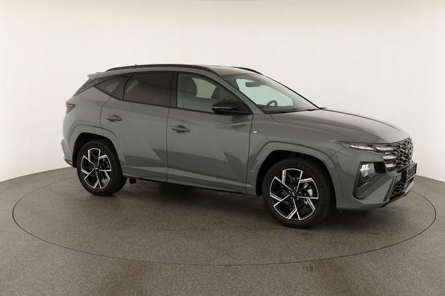 Hyundai TUCSON 1.6 T-GDI DCT 4WD N-LINE, AHK, el. Klappe, Teilleder, Navi, Kamera, ACC 