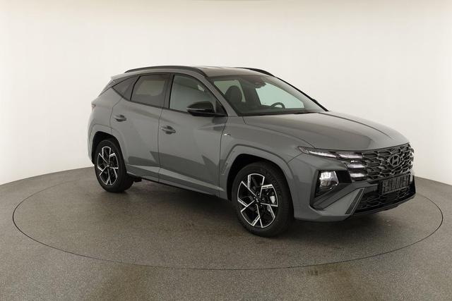 Hyundai TUCSON 1.6 T-GDI DCT 4WD N-LINE, AHK, el. Klappe, Teilleder, Navi, Kamera, ACC 