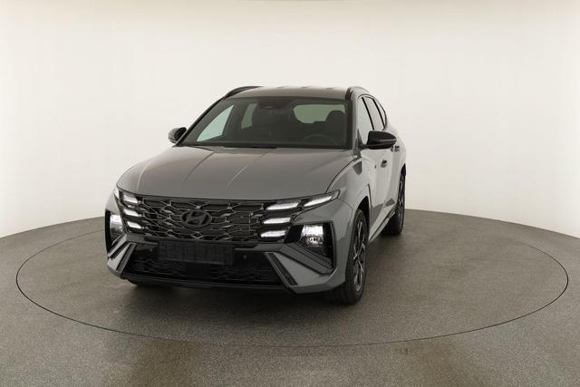 Hyundai TUCSON 1.6 T-GDI DCT 4WD N-LINE, AHK, el. Klappe, Teilleder, Navi, Kamera, ACC 