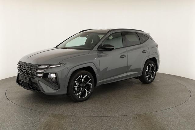 Hyundai TUCSON 1.6 T-GDI DCT 4WD N-LINE, AHK, el. Klappe, Teilleder, Navi, Kamera, ACC 