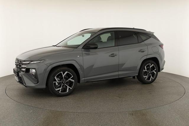 Hyundai TUCSON 1.6 T-GDI DCT 4WD N-LINE, AHK, el. Klappe, Teilleder, Navi, Kamera, ACC 