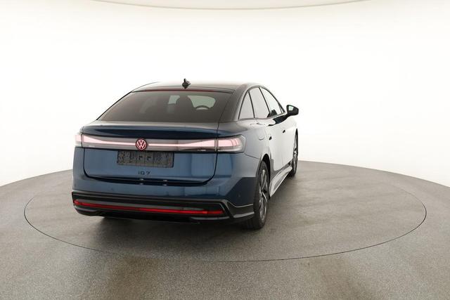 Volkswagen ID.7 Limousine Pro 210 kW Black, AHK, HuD, IQ.Light, IQ.Drive, AreaView, Side, Winter, 19-Zoll 