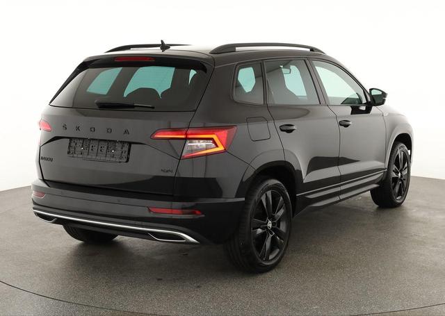Skoda Karoq Sportline 4x4 2.0 TSI DSG Sportline, AHK, LED, Kamera, Winter, el. Klappe, ACC 