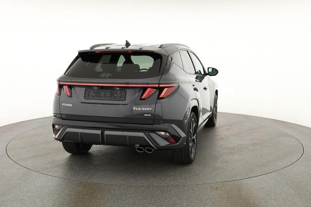 Hyundai TUCSON 1.6 T-GDI DCT 4WD N-LINE, AHK, el. Klappe, Teilleder, Navi, Kamera, ACC 