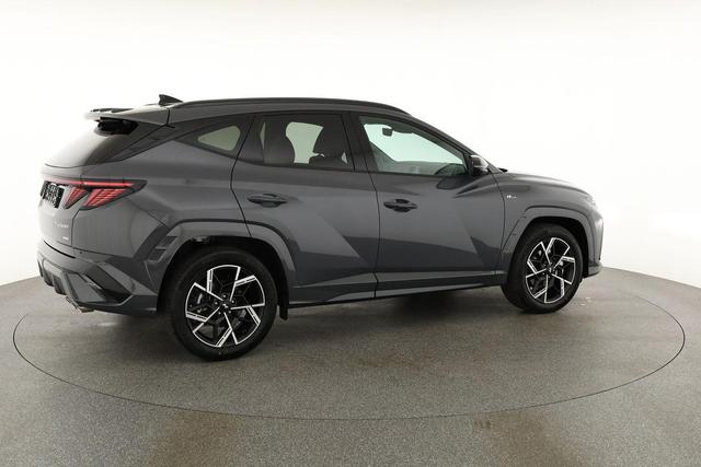 Hyundai TUCSON 1.6 T-GDI DCT 4WD N-LINE, AHK, el. Klappe, Teilleder, Navi, Kamera, ACC 