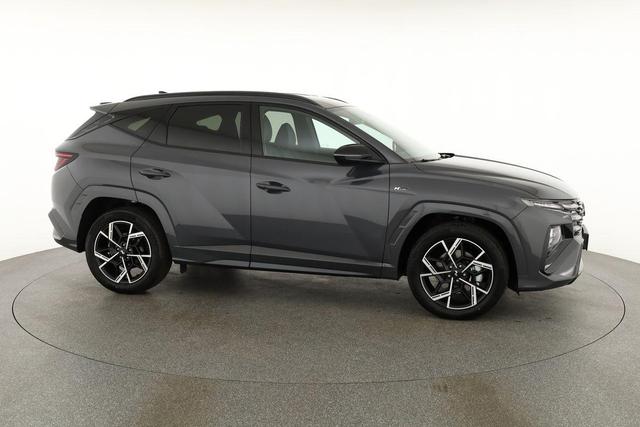 Hyundai TUCSON 1.6 T-GDI DCT 4WD N-LINE, AHK, el. Klappe, Teilleder, Navi, Kamera, ACC 