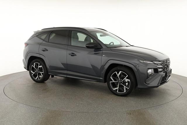 Hyundai TUCSON 1.6 T-GDI DCT 4WD N-LINE, AHK, el. Klappe, Teilleder, Navi, Kamera, ACC 