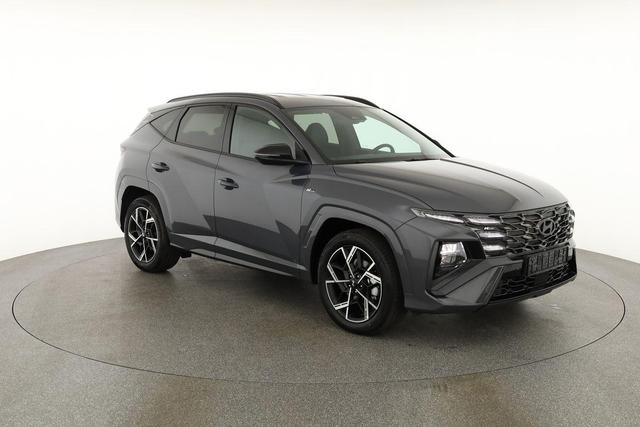 Hyundai TUCSON 1.6 T-GDI DCT 4WD N-LINE, AHK, el. Klappe, Teilleder, Navi, Kamera, ACC 
