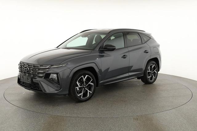 Hyundai TUCSON 1.6 T-GDI DCT 4WD N-LINE, AHK, el. Klappe, Teilleder, Navi, Kamera, ACC 