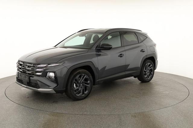 Hyundai TUCSON 1.6 T-GDI DCT 4WD, AHK, Navi, el. Klappe, Kamera, Side, Winter, 19-Zoll 