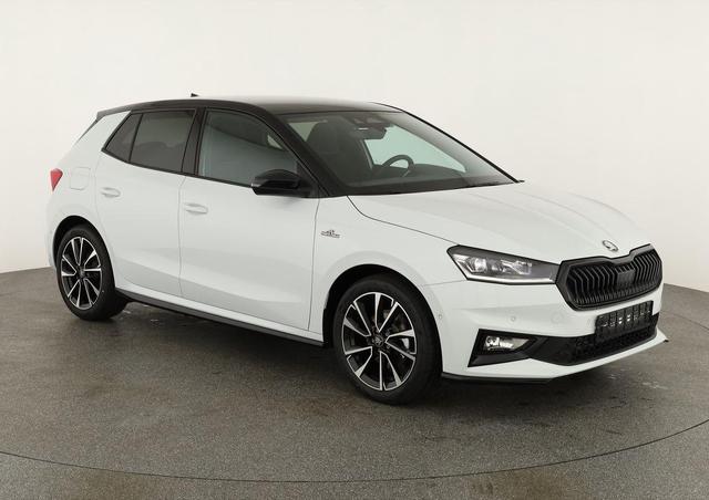 Skoda Fabia - Monte Carlo 1.5 TSI DSG Carlo, Ladeboden, LED, Kamera, App-Connect, Winter, 17-Zoll
