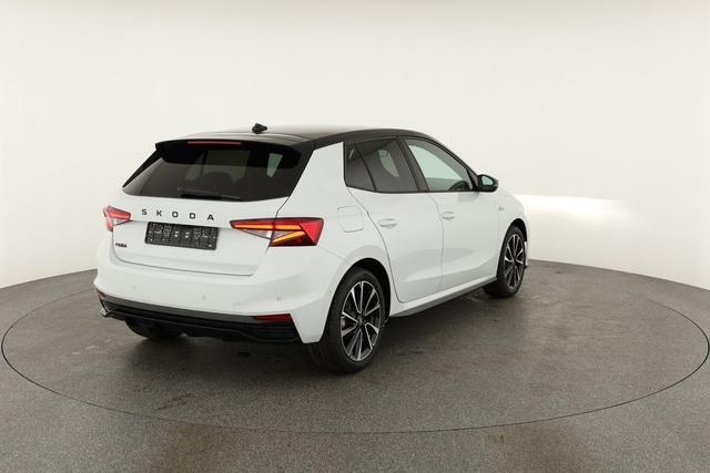 Skoda Fabia Monte Carlo 1.5 TSI DSG Carlo, Ladeboden, LED, Kamera, App-Connect, Winter, 17-Zoll 