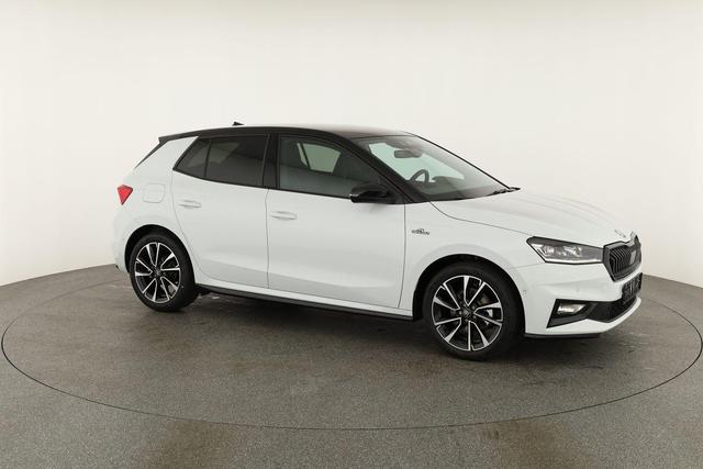 Skoda Fabia Monte Carlo 1.5 TSI DSG Carlo, Ladeboden, LED, Kamera, App-Connect, Winter, 17-Zoll 