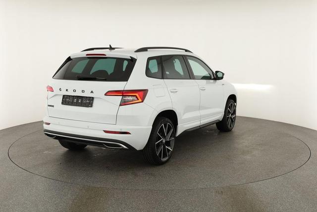 Skoda Karoq Sportline 1.5 TSI DSG Sportline, AHK, Navi, el. Klappe, ACC, Kamera, 19-Zoll 