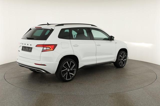Skoda Karoq Sportline 1.5 TSI DSG Sportline, AHK, Navi, el. Klappe, ACC, Kamera, 19-Zoll 