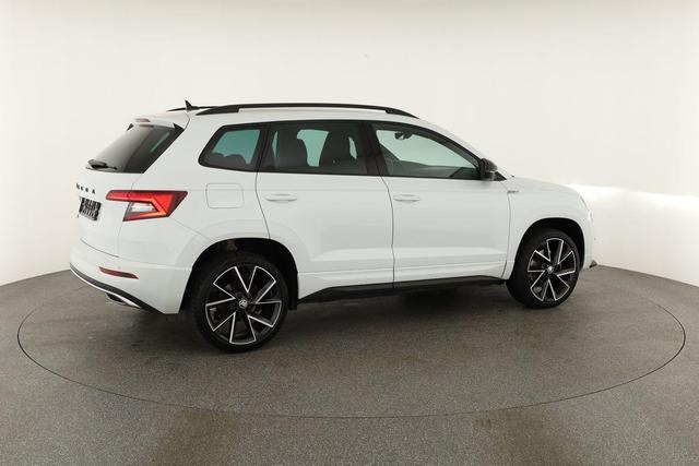 Skoda Karoq Sportline 1.5 TSI DSG Sportline, AHK, Navi, el. Klappe, ACC, Kamera, 19-Zoll 