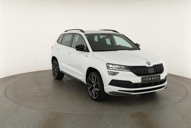 Skoda Karoq Sportline 1.5 TSI DSG Sportline, AHK, Navi, el. Klappe, ACC, Kamera, 19-Zoll 