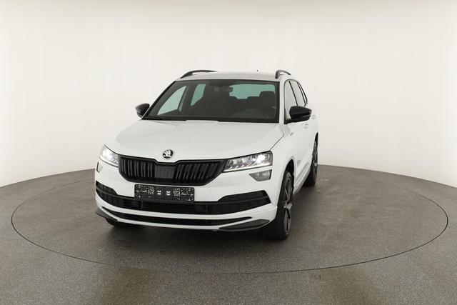 Skoda Karoq Sportline 1.5 TSI DSG Sportline, AHK, Navi, el. Klappe, ACC, Kamera, 19-Zoll 