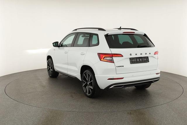 Skoda Karoq Sportline 1.5 TSI DSG Sportline, AHK, Navi, el. Klappe, ACC, Kamera, 19-Zoll 